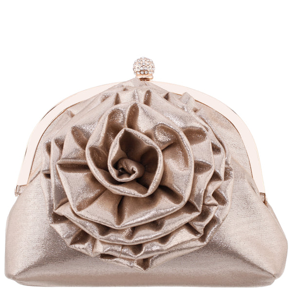 Taupe clutch bags for weddings Clearance