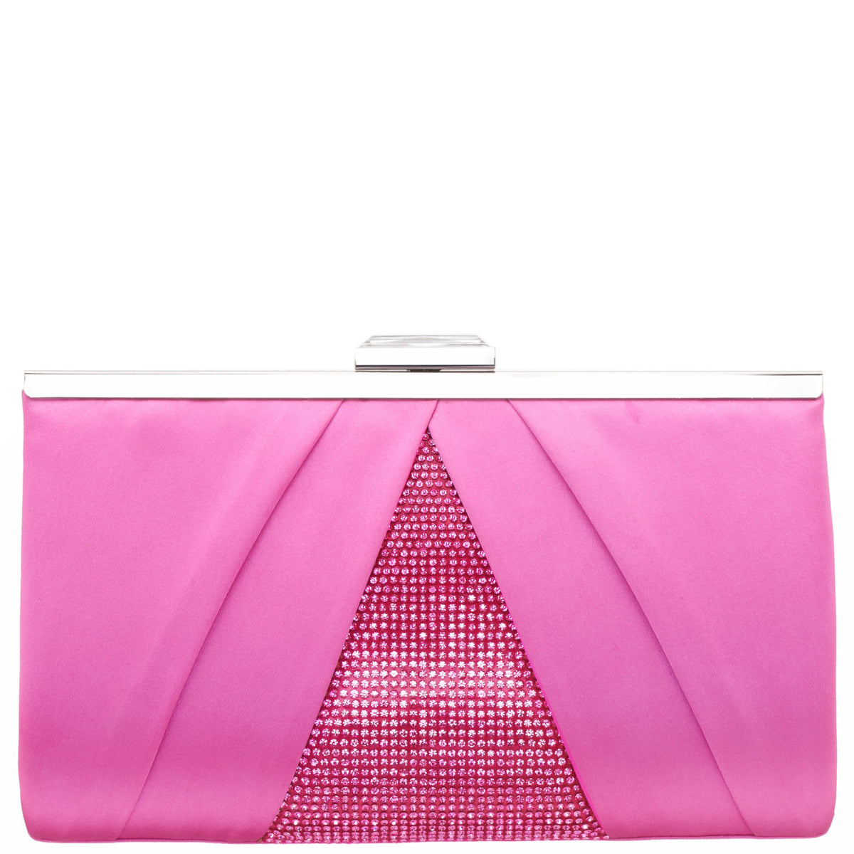 Lila Pink Opal Clutch