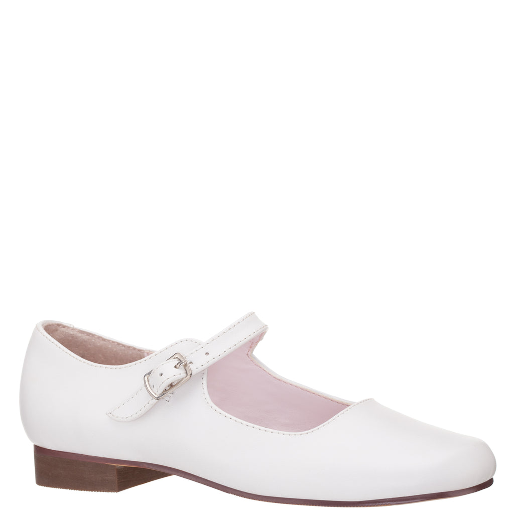 BONNETT-WHITE LEATHER – Nina Shoes