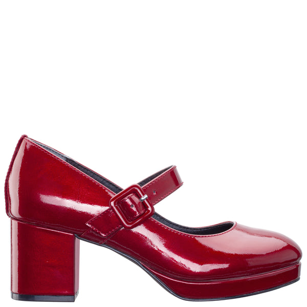 CATALINA-RED-PEARLIZED PATENT