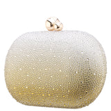 CRISS-GOLD CRYSTAL OMBRE MINAUDIERE