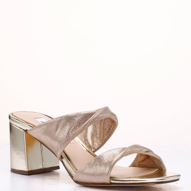 taupe reflective suedette