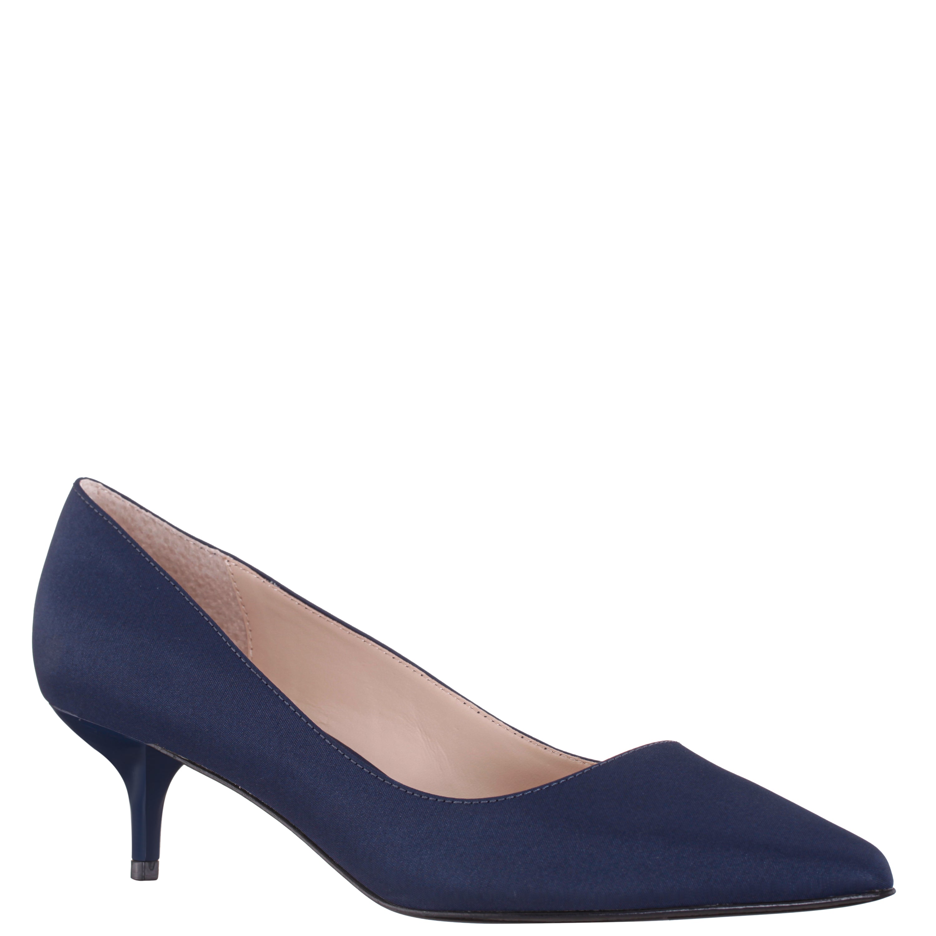 Best navy blue satin pumps on Sale Black Friday