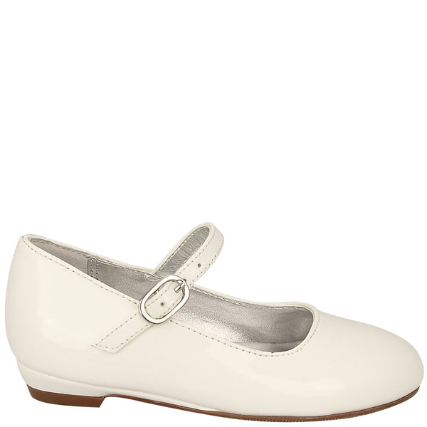 LIL SEELEY-TODDLER-WHITE PATENT – Nina Shoes