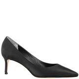 Womens Nina60 Black Peau Mid-heel Classic Pump | Nina Shoes