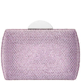 PACEY-LT. AMETHYST ALLOVER CRYSTAL MINAUDIERE