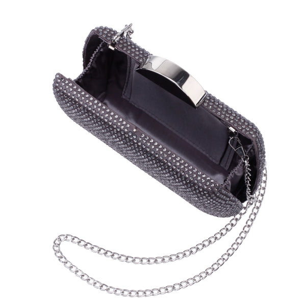PACEY-STEEL ALLOVER CRYSTAL MINAUDIERE