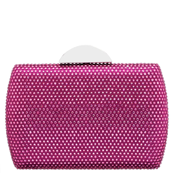 PACEY-WINE ALLOVER CRYSTAL MINAUDIERE